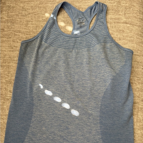 Blue Racerback Tank Top - Picture 1 of 2